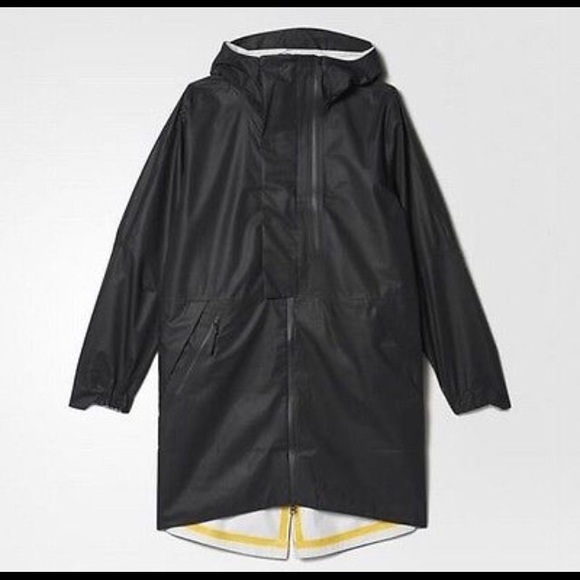 ADIDAS SW Unisex rain Parka new size M black - Picture 6 of 8